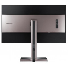 Computer monitor 25" or larger - Samsung 32-tums 2K-upplöst 2560x1440 LED-skärm med ergonomisk fot & DVI/HDMI/DP (beg)