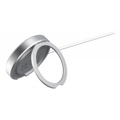 Wireless Phone Charger - Deltaco trådlös Qi/Qi2-laddare med magnet för iPhone 13-16 (15W snabbladdning)