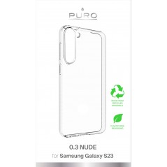 PURO Supertunt 0,3 Nude Transparent Mobilskal till Samsung Galaxy S23