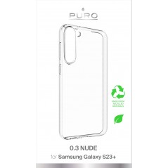 PURO Supertunt 0,3 Nude Transparent Mobilskal till Samsung Galaxy S23+ Plus
