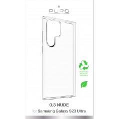 PURO Supertunt 0,3 Nude Transparent Mobilskal till Samsung Galaxy Ultra