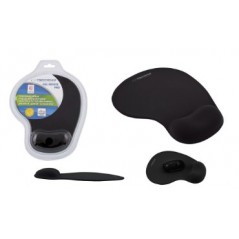 Regular mouse pad - Esperanza musmatta med handledsstöd i gelé Gray