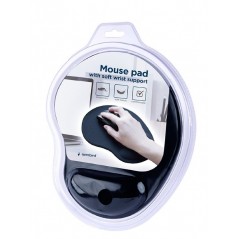 Gembird musmatta med handledsstöd i gelé