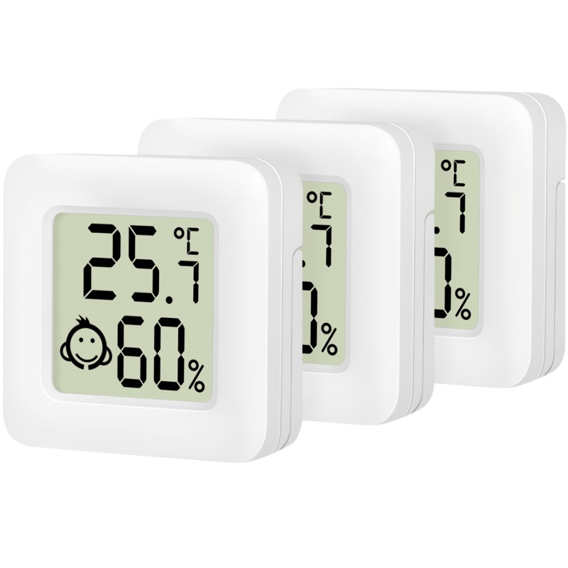 Home Supplies - LogiLink 3-pack med termometer och hygrometer