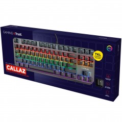 Backlit Gaming Keyboards - Trust GXT 384 Callaz TKL mekaniskt gamingtangentbord med belysning