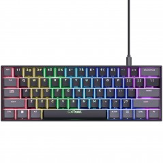 Trust Acira superkompakt 60% mekaniskt gamingtangentbord med RGB-belysning