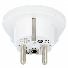 Travel Accessories - Skross reseadapter för anslutning av Indien/Israel/Danmark till EU