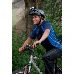 Flashlight LED - Grundig vattentålig pannlampa med 7 lysdioder