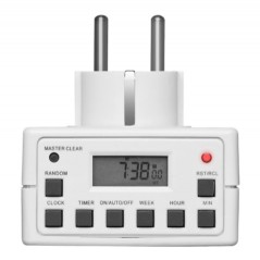 Electrical accessories - 2 pcs Kompakt digital timer för eluttag
