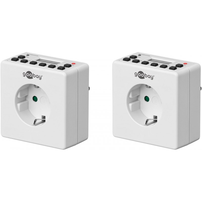Electrical accessories - 2 pcs Kompakt digital timer för eluttag
