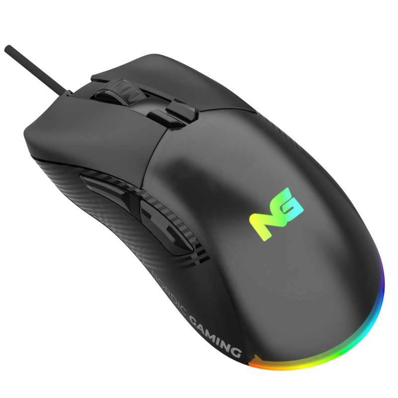 Gaming mouse - Nordic Gaming Stealth gamingmus med RGB-belysning