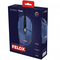 Gaming mouse - Trust GXT 109B Felox gamingmus med LED-belysning