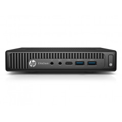 Used desktop computer - HP EliteDesk 800 G2 Mini i5 (gen6) 32GB 240GB SSD Windows 10 Pro (beg med defekt USB-C)