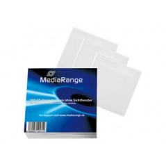 MediaRange CD/DVD-fodral i papper 100-pack