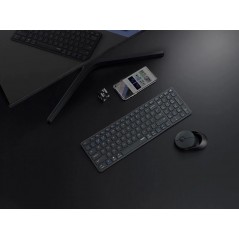 Wireless Keyboards - Rapoo 9750M set med trådlöst tangentbord och mus för PC & Mac (bluetooth + USB)