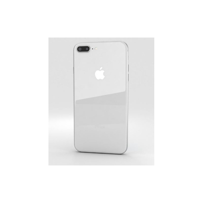 Used iPhone - iPhone 8 Plus 64GB Silver (beg med väldigt repig skärm)