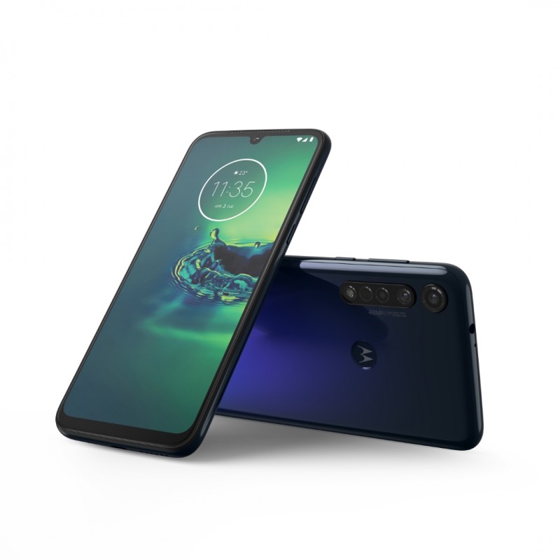 Used mobile phones - Motorola Moto G8 Plus (2019) 64GB DS Blue (demo)