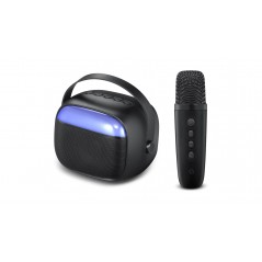 Andersson bärbar högtalare med trådlös mikrofon för karaoke