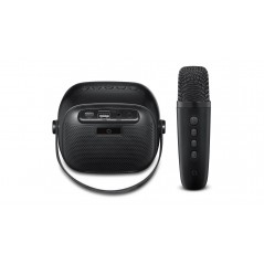 Wireless Bluetooth Speaker - Andersson bärbar högtalare med trådlös mikrofon för karaoke