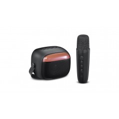 Andersson bärbar högtalare med trådlös mikrofon för karaoke