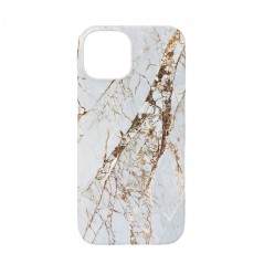 Onsala mobilskal till iPhone 15 White Rhino Marble