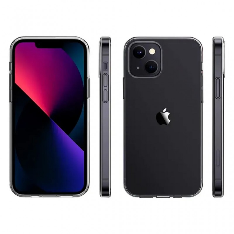 iPhone 15 - Sign ultraslimmat genomskinligt fodral till iPhone 15