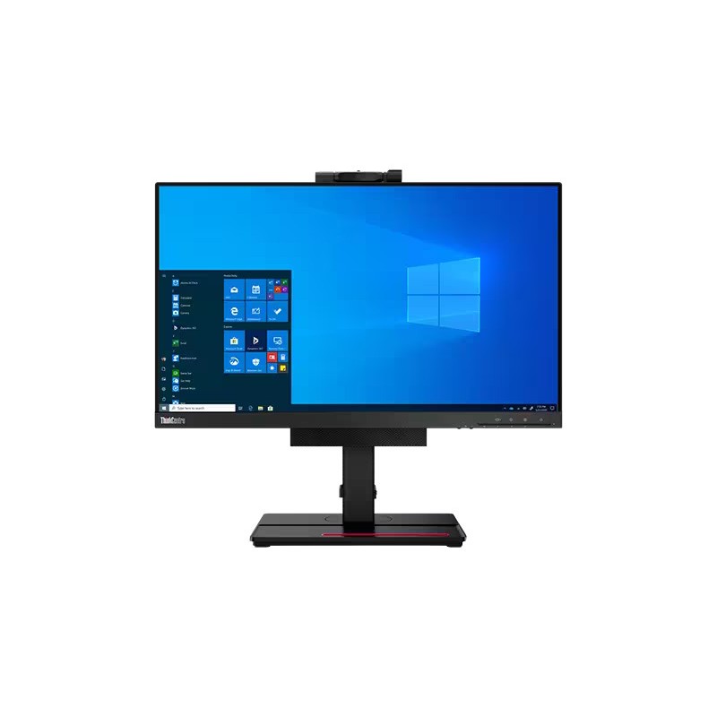 Used computer monitors - Lenovo ThinkCentre TIO22Gen4 22" IPS-skärm med inbyggd webbkamera (beg med repa på skärmen)