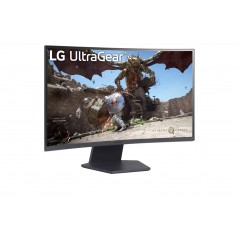 LG UltraGear 27GS60QC-B 27" 2K 2560x1440 180 Hz välvd skärm för gaming