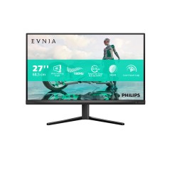 Philips Evnia 27" 2.5K 2560x1440 180 Hz LED-skärm med VA-panel för gaming