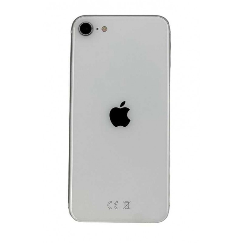 Used iPhone - iPhone SE (2020) 128GB (2nd Generation) Vit (beg med nytt batteri)