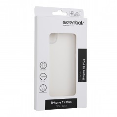 Essentials ultratunt skyddande transparent skal till iPhone 15 Plus