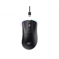 Gaming mouse - Havit MS966WB trådlös gamingmus med USB-C och Bluetooth (svart)