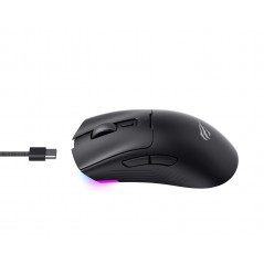 Gaming mouse - Havit MS966WB trådlös gamingmus med USB-C och Bluetooth (svart)
