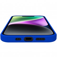 Covers - Cromo mjukt skyddande skal i blått till iPhone 15