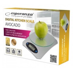 Esperanza Avocado digital köksvåg upp till 5 kg