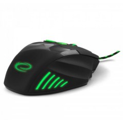 Gaming mouse - Esperanza gamingmus med grön belysning
