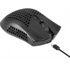 Gaming mouse - Defender trådlös gamingmus med RGB-belysning