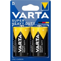 Varta Super Heavy Duty D-batterier R20 2-pack
