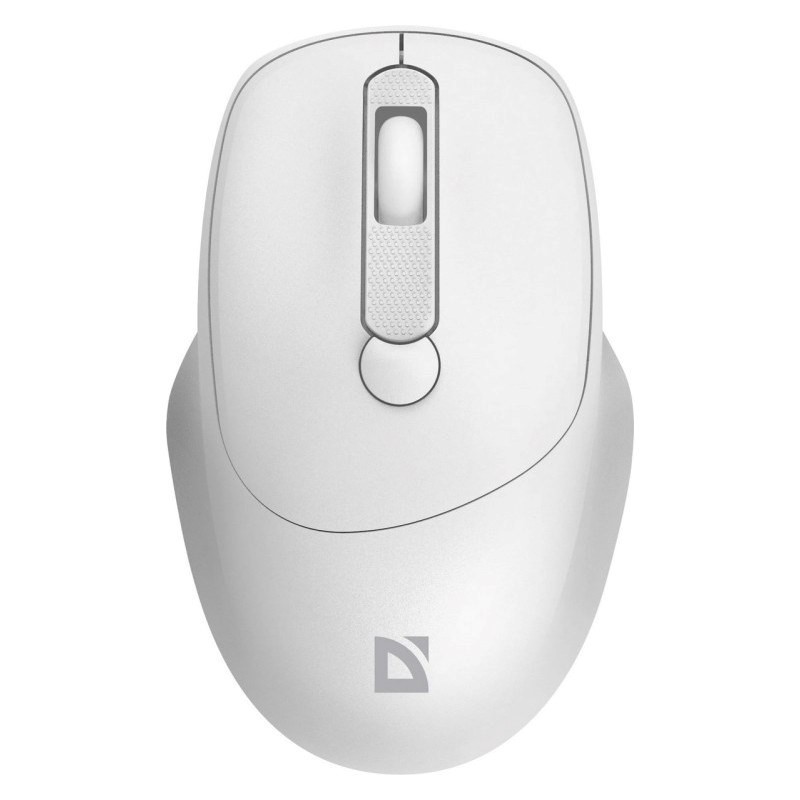 Wireless mouse - Defender trådlös mus med extra tysta musknappar