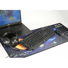 Gembird gaming-musmatta med solsystemet 90x35 cm