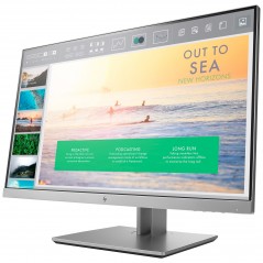 HP EliteDisplay E233 23" LED-skärm med IPS-panel (beg med större repor)