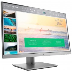 Used computer monitors - HP EliteDisplay E233 23" LED-skärm med IPS-panel (beg med större repor)