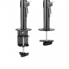 Tietokone - Bordsstativ VESA för två datorskärmar (fyndvara)