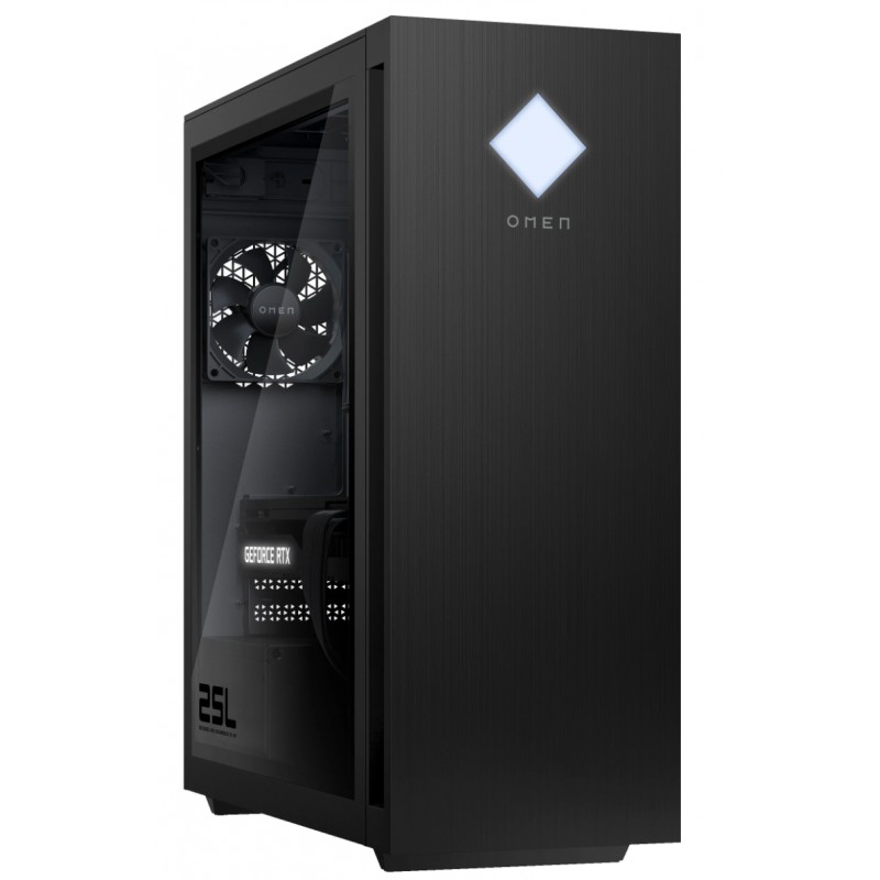 Cheap gaming computer and desktop gaming computer - HP Omen 25L GT15-2004no i7-14700F 16GB 1TB SSD RTX 4060 Ti 8GB WiFi Win 11