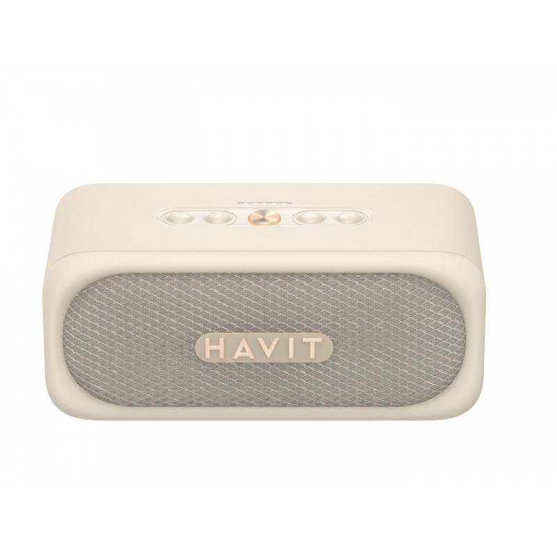 Wireless Bluetooth Speaker - Havit portabel trådlös högtalare med bluetooth (beige)