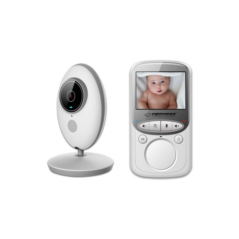Babymonitor - Esperanza babymonitor videokamera med 2.4" LCD-mottagare