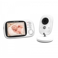 Esperanza babymonitor videokamera med 3.2" LCD-mottagare
