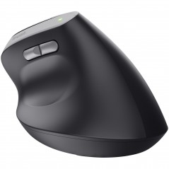 Wireless mouse - Trust ergonomisk trådlös vertikal mus med laddningsbart batteri