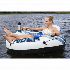 Summergames beach & garden - Bestway Rapid Rider uppblåsbar simring för vuxna (max 150 kg)