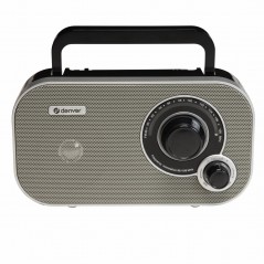Denver portabel batteridriven/nätdriven FM-radio